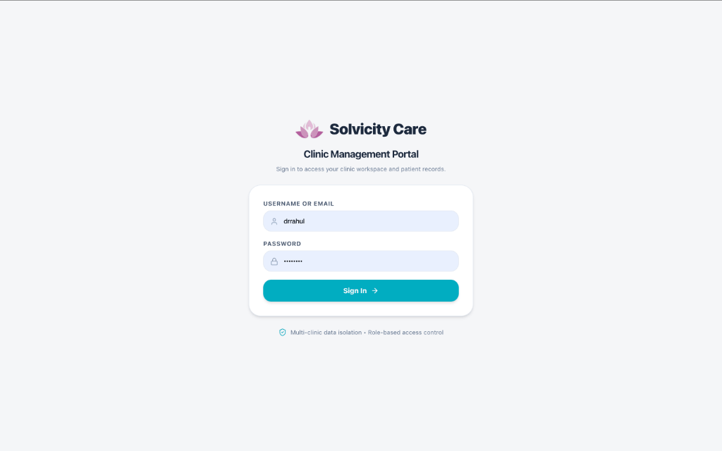 Solvicity Care
